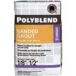 25-Lb. Antique White Sanded Polyblend Grout Supply