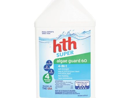 HTH Super Algae Guard 60 1 Qt. Liquid Algae Control on Sale