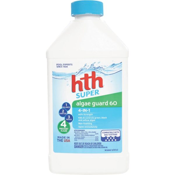 HTH Super Algae Guard 60 1 Qt. Liquid Algae Control on Sale