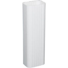 Gutter Downspout, White Aluminum, 2 x 3-In. x 10-Ft. Online Hot Sale