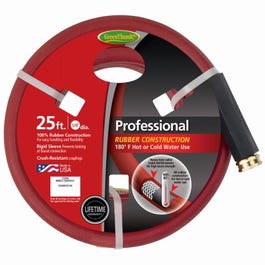 Industrial Hot Water Hose, 3-Ply Rubber, 5 8-In. x 25-Ft. Cheap