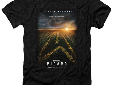 STAR TREK PICARD : PICARD POSTER ADULT HEATHER Black XL For Discount