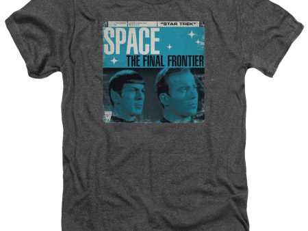 STAR TREK : FINAL FRONTIER COVER ADULT HEATHER Charcoal SM Discount