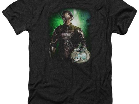 STAR TREK : BORG 30 ADULT HEATHER Black SM Cheap