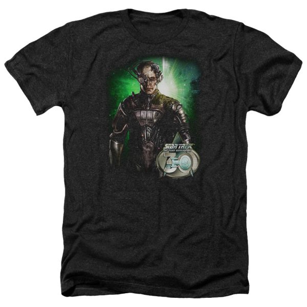 STAR TREK : BORG 30 ADULT HEATHER Black SM Cheap