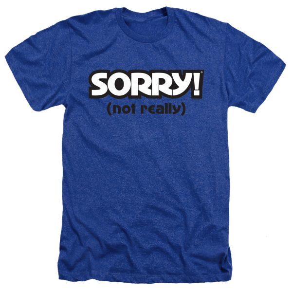 SORRY : NOT SORRY ADULT HEATHER Royal Blue LG on Sale