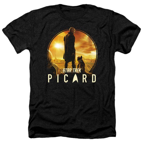 STAR TREK PICARD : A MAN AND HIS DOG ADULT HEATHER Black 3X Online