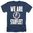 STAR TREK DISCOVERY : WE ARE STARFLEET ADULT HEATHER Navy 2X Online now