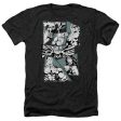 JUSTICE LEAGUE OF AMERICA : A MIGHTY LEAGUE ADULT HEATHER BLACK XL For Sale