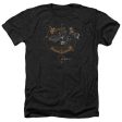 JUSTICE LEAGUE OF AMERICA : MOVIE : BATMOBILE ADULT HEATHER Black XL For Discount