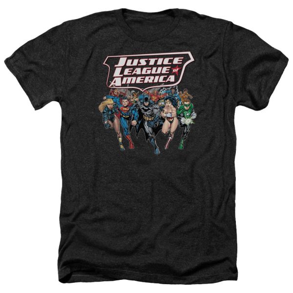 JUSTICE LEAGUE OF AMERICA : CHARGING JUSTICE ADULT HEATHER BLACK 2X Discount