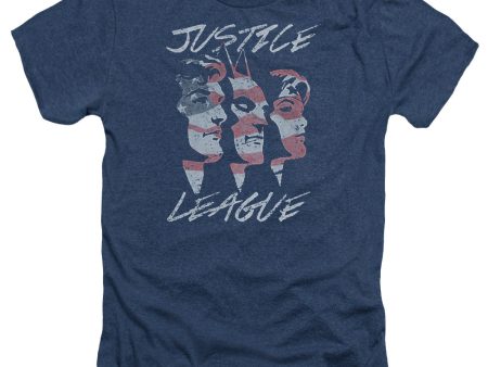 JUSTICE LEAGUE OF AMERICA : JUSTICE FOR AMERICA ADULT HEATHER Navy SM Online Hot Sale