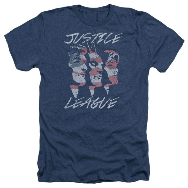 JUSTICE LEAGUE OF AMERICA : JUSTICE FOR AMERICA ADULT HEATHER Navy SM Online Hot Sale