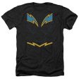 JUSTICE LEAGUE OF AMERICA : BLACK LIGHTNING ADULT HEATHER BLACK LG Online Hot Sale