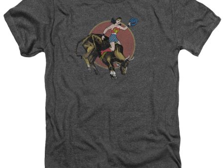 JUSTICE LEAGUE OF AMERICA : BULL RIDER ADULT HEATHER Charcoal MD Discount