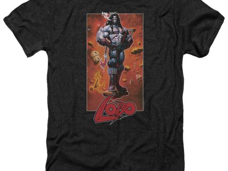 JUSTICE LEAGUE OF AMERICA : LOBO POSE ADULT HEATHER Black SM Cheap