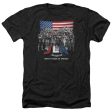 JUSTICE LEAGUE OF AMERICA : ALL AMERICAN LEAGUE ADULT HEATHER BLACK 2X Online Hot Sale