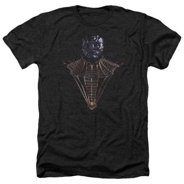 STAR TREK DISCOVERY : TKUVMA ADULT HEATHER Black 2X Hot on Sale