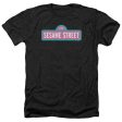 SESAME STREET : ALT LOGO ADULT HEATHER Black 3X Online now