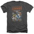 JUSTICE LEAGUE OF AMERICA : BIG GROUP ADULT HEATHER CHARCOAL LG Online