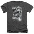 JUSTICE LEAGUE OF AMERICA : ATMOSPHERIC ADULT HEATHER CHARCOAL XL Fashion