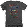 JUSTICE LEAGUE OF AMERICA : DAD HERO ADULT HEATHER Charcoal 2X Hot on Sale