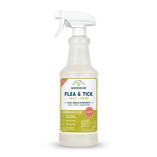 Wondercide Lemongrass Flea & Tick Spray for Pets + Home For Sale