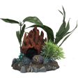 EXOTIC ENVIRONMENTS FIRE CORAL CAVE W PLANTS For Sale