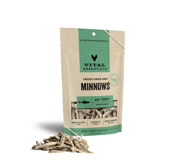 Vital Essentials Freeze Dried Raw Minnows Dog Treats Online