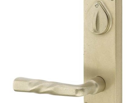 Emtek 7365OT Dummy Pair Keyed , Sideplate Locksets Rectangular 3-5 8  Center to Center Keyed , Old Town Clear Knob Online Sale