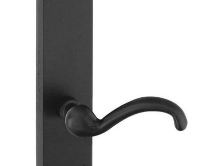 Emtek 7512CR Passage , Sideplate Locksets Rectangular Non-Keyed 8-7 8  , Cimarron Lever For Discount