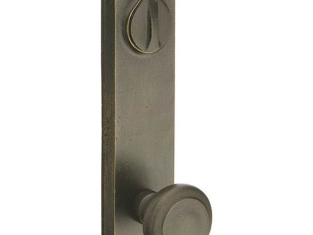 Emtek 7560CDLH Passage Single Keyed , Sideplate Locksets Rectangular 5-1 2  Center to Center Keyed , Cody Lever , LH For Discount