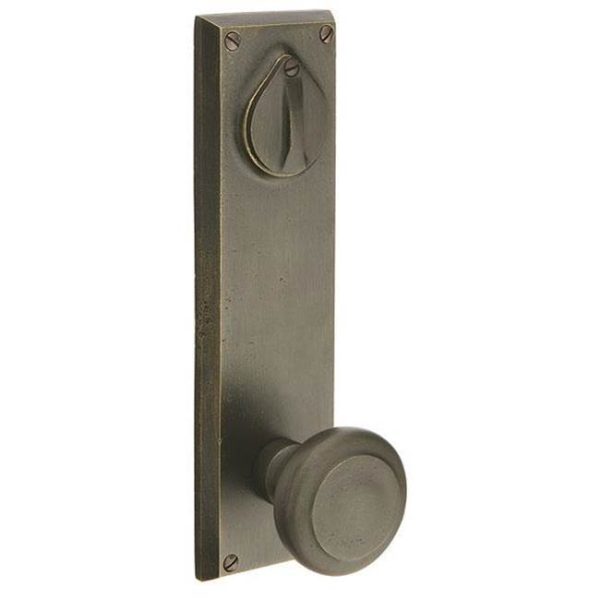 Emtek 7561PC Passage Double Keyed , Sideplate Locksets Rectangular 5-1 2  Center to Center Keyed , Providence Crystal Knob Online