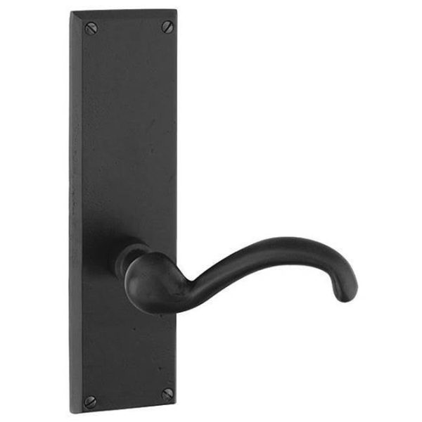 Emtek 7512CD Passage , Sideplate Locksets Rectangular Non-Keyed 8-7 8  , Cody Lever Online Hot Sale