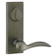 Emtek 7361TTLH Passage Double Keyed , Sideplate Locksets Rectangular 3-5 8  Center to Center Keyed , Teton Lever , LH Cheap